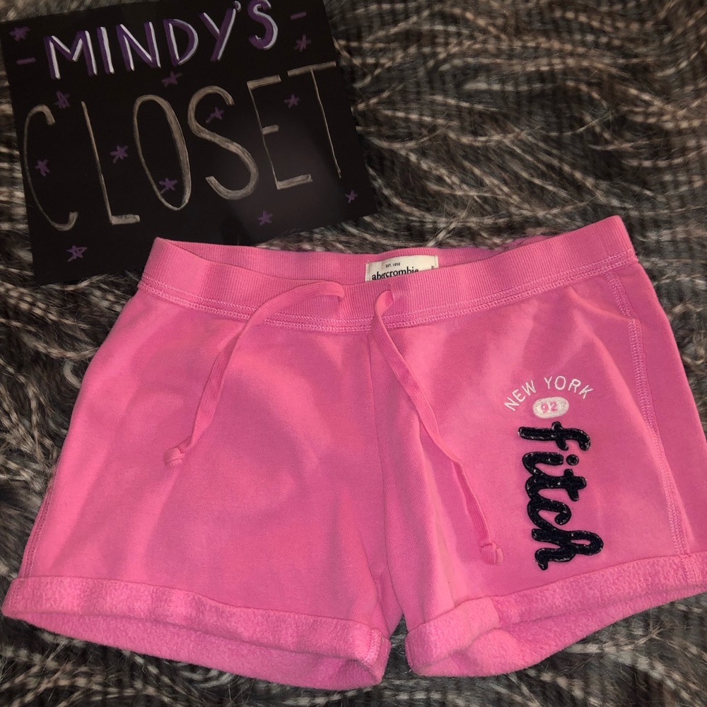 Abercrombie pink shorts